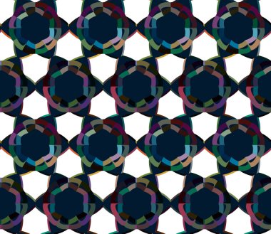 Kusursuz desen arkaplanı, soyut illüstrasyon 