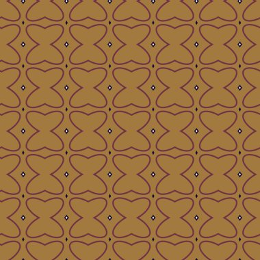 Geometrik süslemeli vektör deseni. Kusursuz tasarım dokusu.