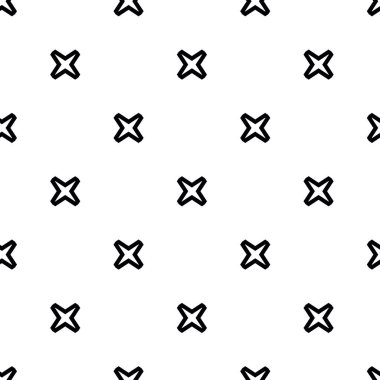 Soyut geometrik dikişsiz desen. Duvar kağıtları, arkaplan, yüzey dokuları için vektör çizimi 