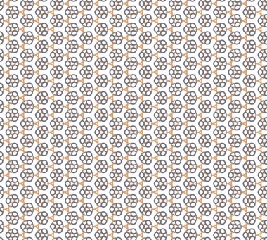 Geometrik süslemeli vektör deseni. Kusursuz tasarım dokusu.