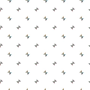 geometrik şekilli kusursuz desen