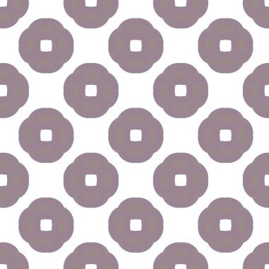 Soyut geometrik dikişsiz desen. Duvar kağıtları, arkaplanlar, yüzey dokuları için vektör çizimi 