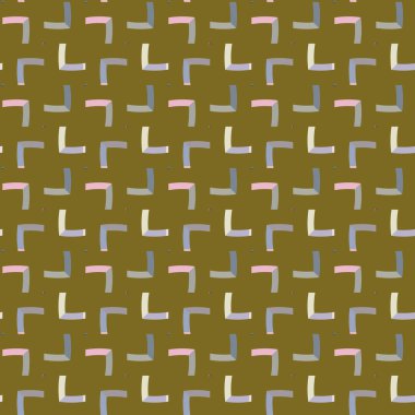 geometrik şekil tasarımlı kusursuz desen