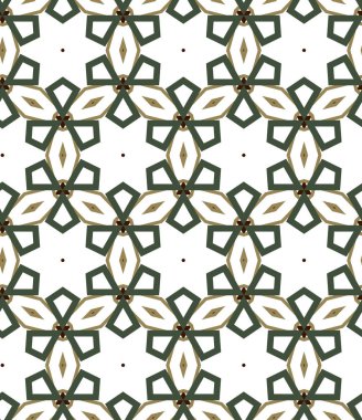 Soyut geometrik şablonun vektör çizimi