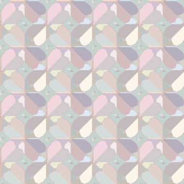 Geometrik süslemeli vektör deseni. Kusursuz tasarım dokusu.