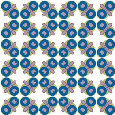 Geometrik süslemeli vektör deseni. Kusursuz tasarım dokusu.