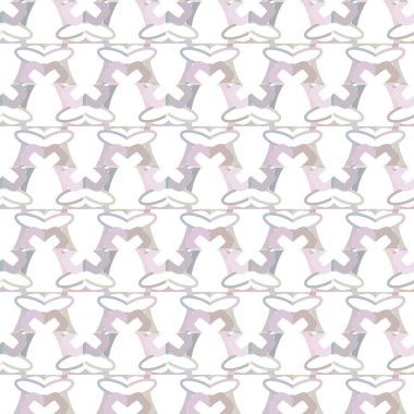 geometrik şekil tasarımlı kusursuz desen