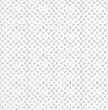 geometrik şekil tasarımlı kusursuz desen