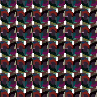 Soyut geometrik şablonun vektör çizimi