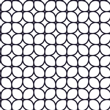 Modern geometrik vektör tasarımı, kusursuz desen çizimi