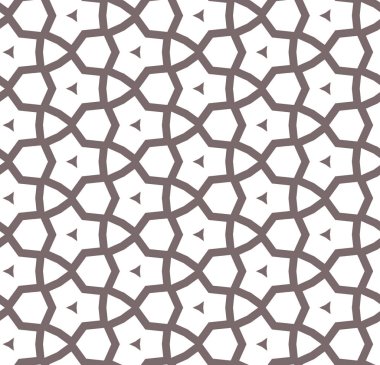 Soyut geometrik şekilli kusursuz desen