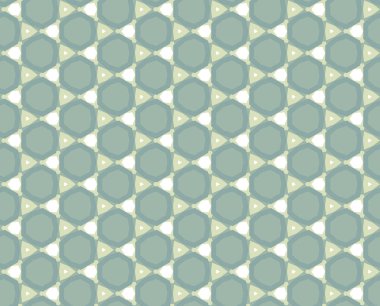 Geometrik süslemeli vektör deseni. Kusursuz tasarım dokusu.