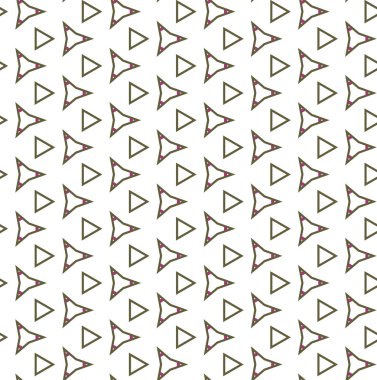 Soyut geometrik şekilli kusursuz desen