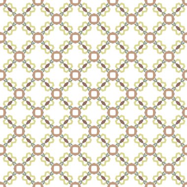 Geometrik süslemeli vektör deseni. Kusursuz tasarım dokusu.