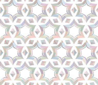 Soyut geometrik şablonun vektör çizimi