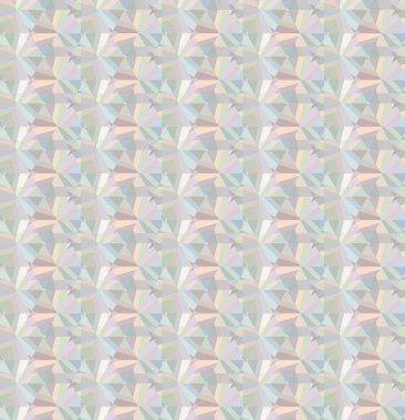 farklı geometrik şekillere sahip soyut, pürüzsüz desensiz vektör çizimi