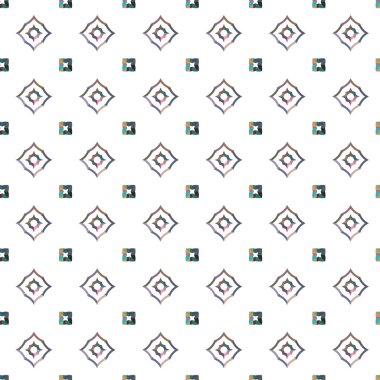Modern geometrik vektör tasarımı, kusursuz desen çizimi