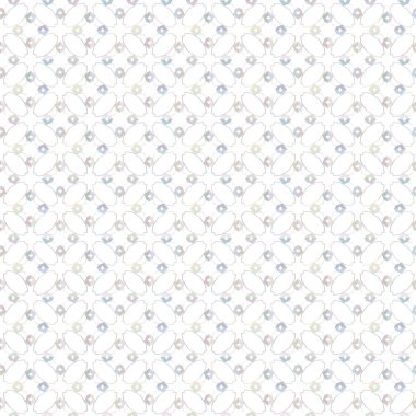 farklı geometrik şekillere sahip soyut, pürüzsüz desensiz vektör çizimi