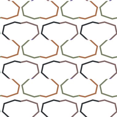 geometrik şekil tasarımlı kusursuz desen