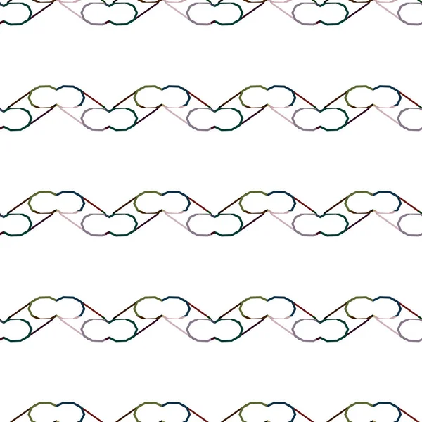 Αδιάλειπτη Μοτίβο Γεωμετρικό Σχεδιασμό Σχήματος — Διανυσματικό Αρχείο