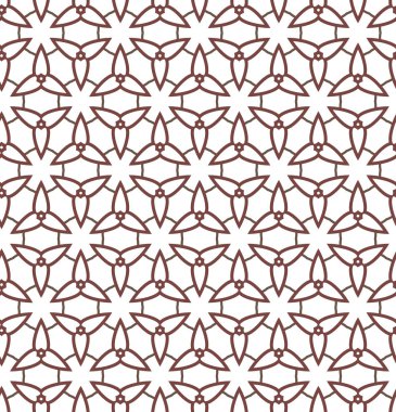 geometrik elementlerle kusursuz arkaplan, vektör 