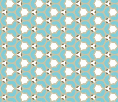 Soyut geometrik dikişsiz desen. Duvar kağıtları, arkaplan, yüzey dokuları için vektör çizimi 