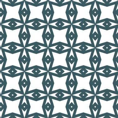 Geometrik süslemeli vektör deseni. Kusursuz tasarım dokusu.