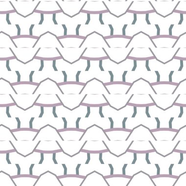 Soyut geometrik şekilli kusursuz desen