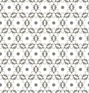 Soyut geometrik dikişsiz desen. Duvar kağıtları, arkaplanlar, yüzey dokuları için vektör çizimi 