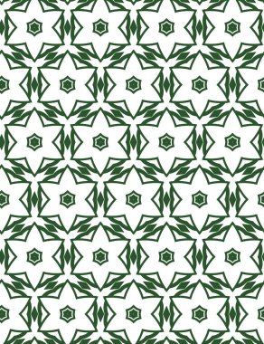 Modern geometrik vektör tasarımı, kusursuz desen çizimi