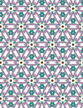 geometrik elementlerle kusursuz arkaplan, vektör illüstrasyonu 