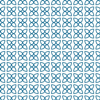 Geometrik süslemeli vektör deseni. Kusursuz tasarım dokusu.