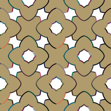 Kalpli vektörsüz desen.