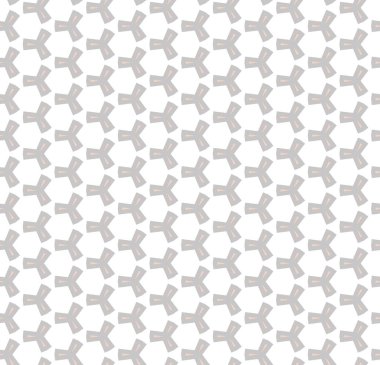Geometrik süslemeli vektör deseni. Kusursuz tasarım dokusu.