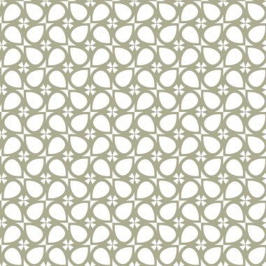 Geometrik süslemeli vektör deseni. Kusursuz tasarım dokusu.