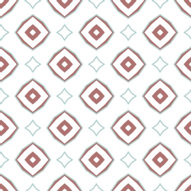 Geometrik süslemeli vektör deseni. Kusursuz tasarım dokusu.