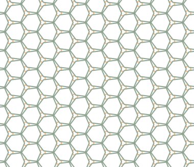 Soyut geometrik dikişsiz desen. Duvar kağıtları, arkaplanlar, yüzey dokuları için vektör çizimi 