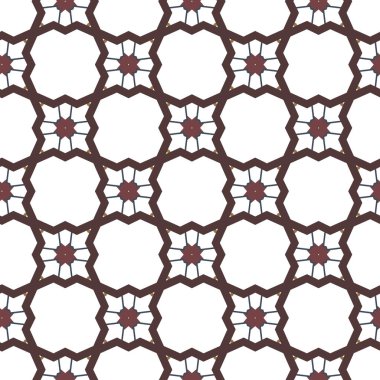Soyut geometrik şablonun vektör çizimi