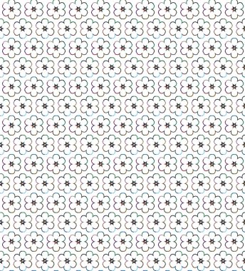 Geometrik süslemeli vektör deseni. Kusursuz tasarım dokusu.