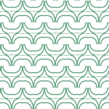 farklı geometrik şekillere sahip soyut, pürüzsüz desensiz vektör çizimi