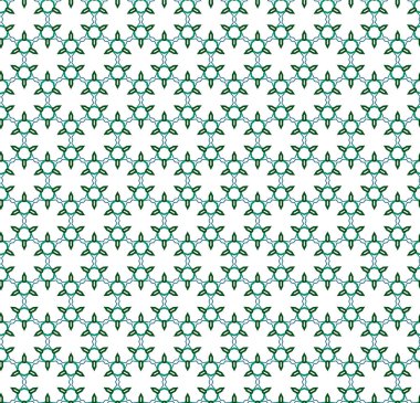 Modern geometrik vektör tasarımı, kusursuz desen çizimi