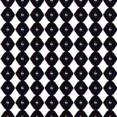 geometrik elementlerle kusursuz arkaplan, vektör illüstrasyonu 