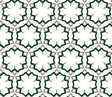 farklı geometrik şekillere sahip soyut, pürüzsüz desensiz vektör çizimi