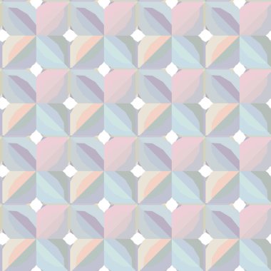 geometrik şekil tasarımlı kusursuz desen