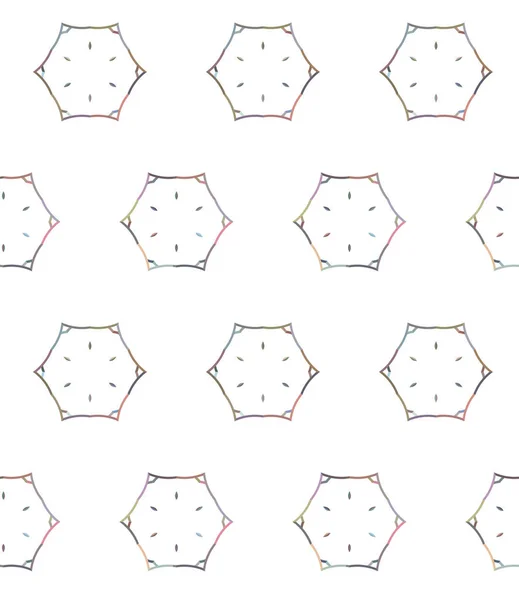 現代の幾何学的ベクトル設計シームレスなパターン図 — ストックベクタ