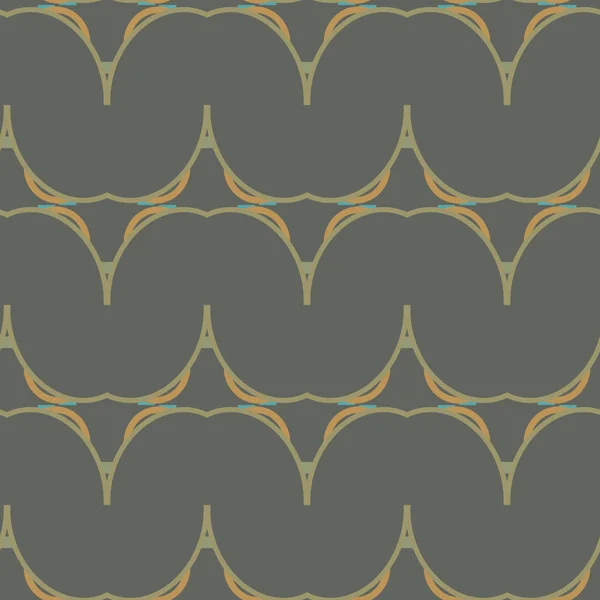 Padrão Vetorial Ornamental Geométrico Textura Design Sem Costura — Vetor de Stock