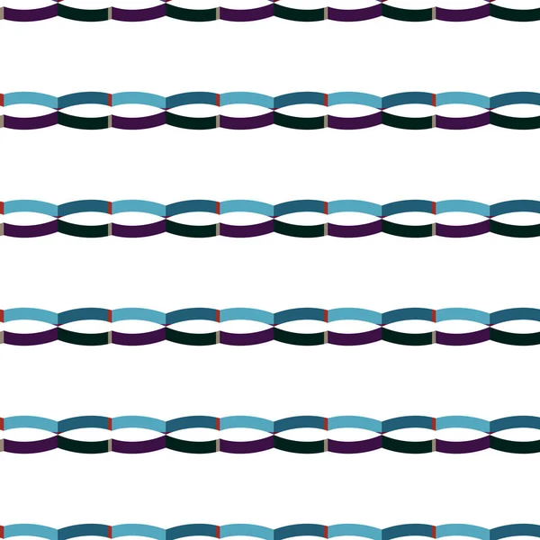Nahtloses Muster Mit Geometrischer Formgebung — Stockvektor