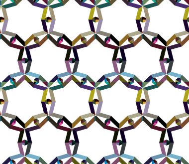 tileable background with geometric pattern