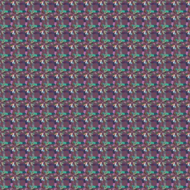 Geometrik süslemeli vektör deseni. Kusursuz tasarım dokusu.