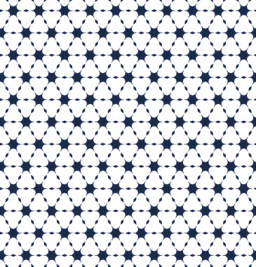 farklı geometrik şekillere sahip soyut, pürüzsüz desensiz vektör çizimi